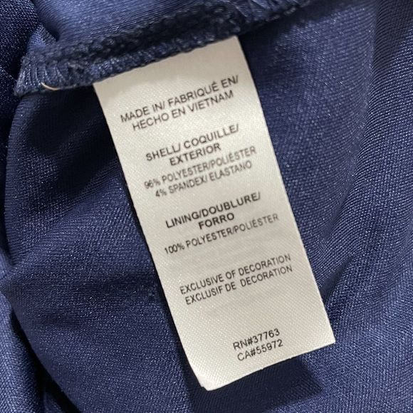 Laundry Lace Bodycon Dress Womens 8 Floral Stretch Blue Shelli Segal Half Sleeve - Picture 8 of 10